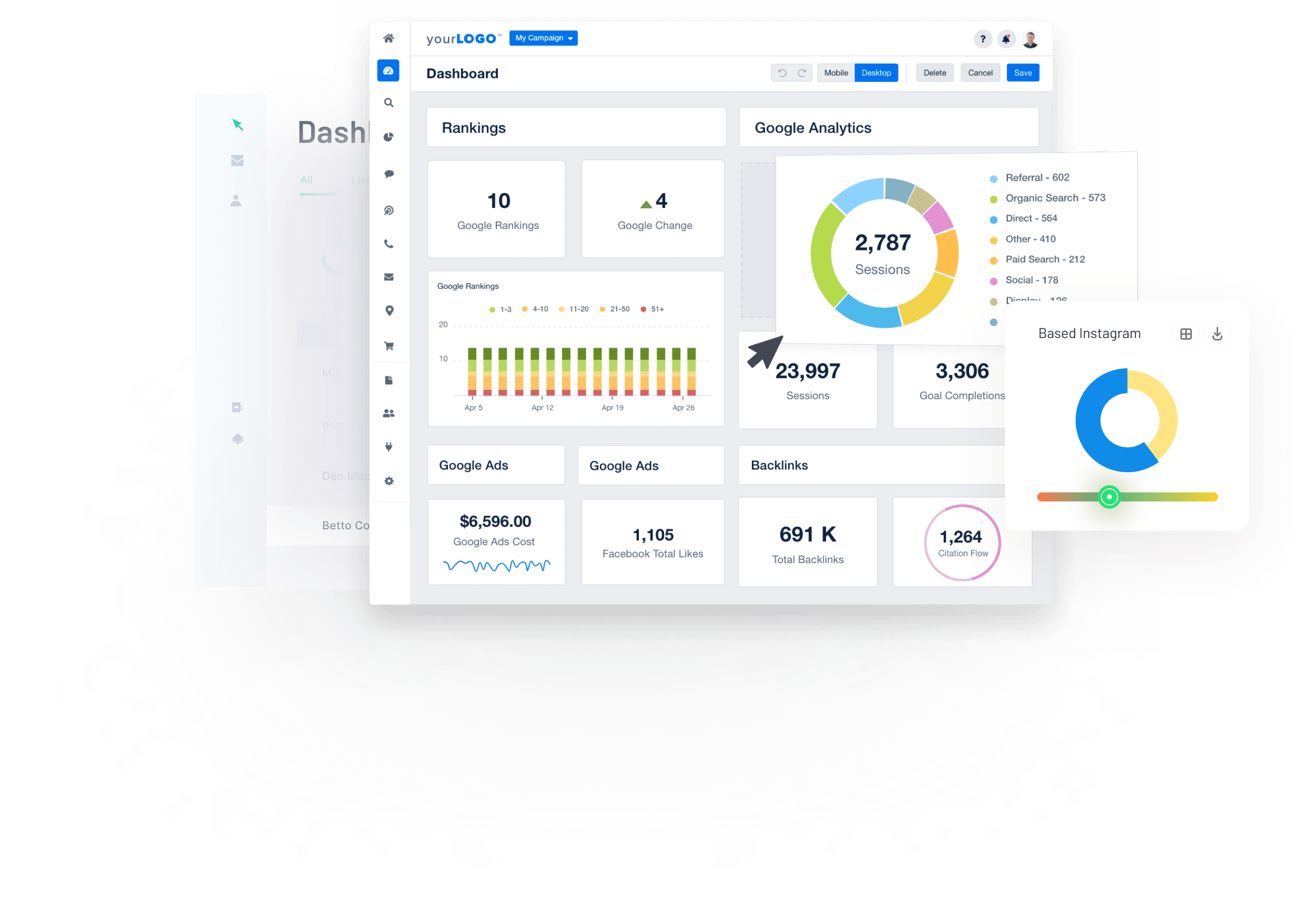 Custom Dashboard ui